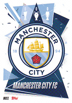 Team Badge Manchester City 2020/21 Topps Match Attax CL Team Badge #MCI01